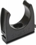 Univolt CL 20 BK (082179) PVC Clip, Ø 20 mm, interlinkable, black