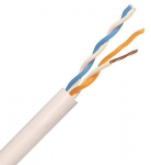 Securi-flex SFX/TC-2-PVC-WHT-100 Cable 100m Budget 2pair Copper Clad Steel Telecom Cable White PVC