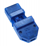 CLICK CT202C FLOW Blue 250V~ 20A 4 Pole Complete (Screw Cable Clamps) Connector
