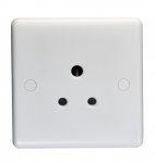 Eurolite PL4250 Enhance White plastic 5A socket, round pin