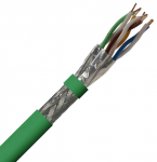 Securi-flex SFX/C8.1-S-FTP-LSZH-GRN-100 Cable 100m Category 8.1 Data Cable,, 4pair S/FTP Green LSZH