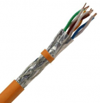 Securi-flex SFX/C7A-S-FTP-LSZH-ORG-1 Cable 1m (per metre) Category 7A Data Cable, 4pair S/FTP Orange LSZH