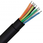 Securi-flex SFX/8C-TY2-DB-BLK-1 Cable 1m (per metre) 8 Core Type 2 Alarm Cable Direct Burial Black HDPE