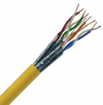 Securi-flex SFX/C6A-UFTP-LSZH-YEL-305 Cable 305m Category 6A Data Cable, 4pair U/FTP Yellow LSZH