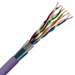 Securi-flex SFX/C5-FTP-LSZH-PUR-1 Cable 1m (per metre) Category 5e Data Cable, 4pair FTP Purple LSZH