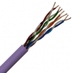 Securi-flex SFX/C5-UTP-LSZH-PUR-100 Cable 100m Category 5e Data Cable, 4pair UTP Purple LSZH