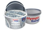 Olympic 242-222-323 M6 Roofing Nuts & Bolts BZP Tub