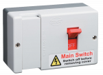 CLICK DB700 ESSENTIALS 80A Fused Main Switch (80A HRC Fuse Fitted)