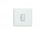 Eurolite ECWUSWFW Concealed 3mm unswitched fuse spur, Matt White