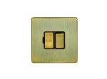 Eurolite ABSWFB Concealed 3mm switched fuse spur, Antique Brass
