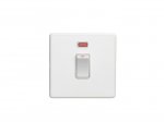 Eurolite ECW20ADPSWNW Concealed 3mm 20A switch with neon indicator, Matt White