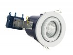 Forum ELA-27466-WHT Yate Adjustable Fire Rated Downlight White