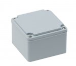 WISKA 402506 aluminium diecast enclosure IP 67, 100x100x73mm