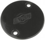 Univolt CBL 16-25 BK (008980) Circular box lid, Ø 65 mm, for screw fixing, black