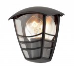 Forum ZN-25464-BLK Perdita Curved Half Lantern, 220-240V, Black