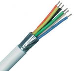 Securi-flex SFX/4C-TY3-SCR-LSF-WHT-100 Cable 100m 4 Core TCCA Type 3 Alarm Cable Screened White LSF