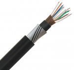 Securi-flex SFX/CW1198-5-SWA-PE-BLK-U-1 Cable 1m (per metre) Telecom Cable CW1198 5pair 0.5mm Petroleum Jelly Filled SWA Black PE