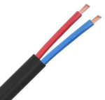 Securi-flex SFX/SPK-SS-2C-2.5-LSZH-BLK-1 Cable 1m (per metre) Speaker Cable Secure Sound 2 Core OFC 2.5mm Round Black LSZH