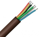 Securi-flex SFX/6C-TY3-LSF-BRN-100 Cable 100m 6 Core TCCA Type 3 Alarm Cable Brown LSF