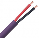 Securi-flex SFX/SPK-PRO-2C-14-LSZH-PUR-1 Cable 1m (per metre) Speaker Cable 2 Core Bare Copper 105x0.16mm 14AWG Purple LSZH