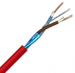 Securi-flex SFX/FC-2C-1.5-FR120-ENH-RED-1 Cable 1m (per metre) Fire Cable FR120 2 Core 1.5mm 300/500V Red Enhanced FLAME-FLEX 120