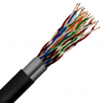 Securi-flex SFX/C5-UTP-12-PE-BLK-1 Cable 1m (per metre) Category 5e Data Cable, 12pair UTP Black PE