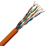 Securi-flex SFX/C5-UTP-LSZH-ORG-305 Cable 305m Category 5e Data Cable, 4pair UTP Orange LSZH