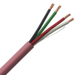 Securi-flex SFX/SPK-PRO-4C-LSZH-PNK-1 Cable 1m (per metre) Speaker Cable 4 Core Bare Copper 30x0.25mm 16AWG Pink LSZH