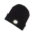 C.K T9608BHR Beanie Hat with USB Rechargeable LED Head Torch