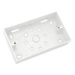 Univolt SFB 2/32 (103222) Outlet box, surface type, twin gang, height 32mm, white