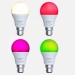Link2Home L2HB229W Smart colour changing lamp bulb, B22 base