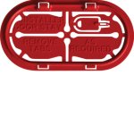 Hager VM02CE Cable Entry Plate (Insulated) for Design Range: 5 Pieces