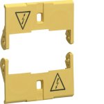 Hager CZN005 1 Set of 2 Sealable Terminal Covers for RCCB: 25A-63A, 2 Module