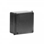 WISKA 10104629 815N WIB1 plastic surface sealed box, black, 110x110x60mm