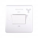 Eurolite PL3111 Enhance White plastic 10A fan switch