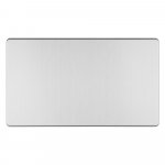 Eurolite ECSS2B Concealed 3mm Double Blank, Stainless Steel