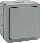 Hager WXPDP84 Sollysta IP66 20A 1 Gang 1 Way Double Pole Outdoor Weatherproof Switch