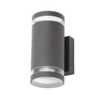 Forum ZN-34042-BLK Lens Up/Down Wall Light, 220-240V, Black