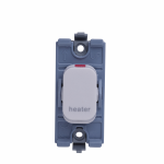 Schneider Electric GGBL20DPHTW Lisse 20AXDP Switch Grid Module marked 'heater'