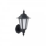 Bell Lighting 10351 8W Retro Vintage LED Lantern - Black, PIR, IP54, 4000K