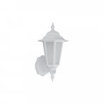 Bell Lighting 10355 8W Retro Vintage LED Lantern - White, PIR, IP54, 4000K
