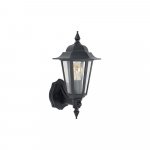 Bell Lighting 10359 Retro Lantern Black with PIR (lamp not included)