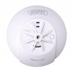 HiSPEC  HSSA/HE/RF Radio Frequency Mains Heat Detector with 9v Backup Battery Included