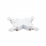 JCC JC14007WH Mainline Mains IP20 4-Way Track Connector White