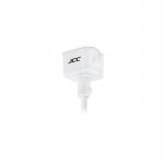 JCC JC14012WH Mainline Mains IP20 Pre-Wired Power Adaptor White