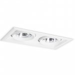 JCC JC66021WH Retail lightbox twin IP20 70W non-dimmable 3000K 7680lm 15° White