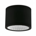 JCC JC84304BLK 35W Surface Mounted Downlight 4000K IP54 60° Beam angle Black Triac dimmable