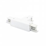 JCC JC88109WH Mainline 3 Circuit Track 'T' Connector Right Side Earth White