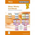 Kewtech TC2 - Minor works certification book (18th Edition Amendment 2)
