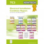 Kewtech TC3 Electrical installation condition report (up to 100A)